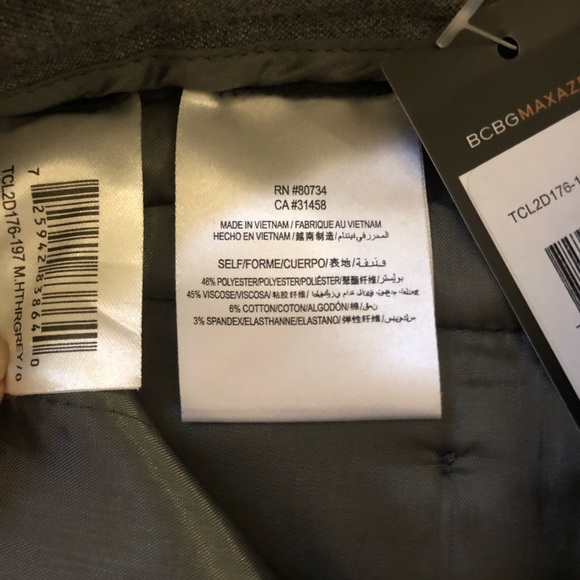 Bcbg maxazria grey dress pants - Picture 5 of 11